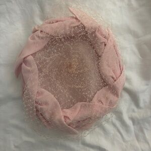 Vintage Pink Hat - 1950s - Very Good Condition